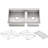 8 Degree 33" L x 18" W Undermount Kitchen Sink