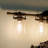 Winder 4-Light Olde Bronze Vanity Light with Clear Glass Shades-826519550