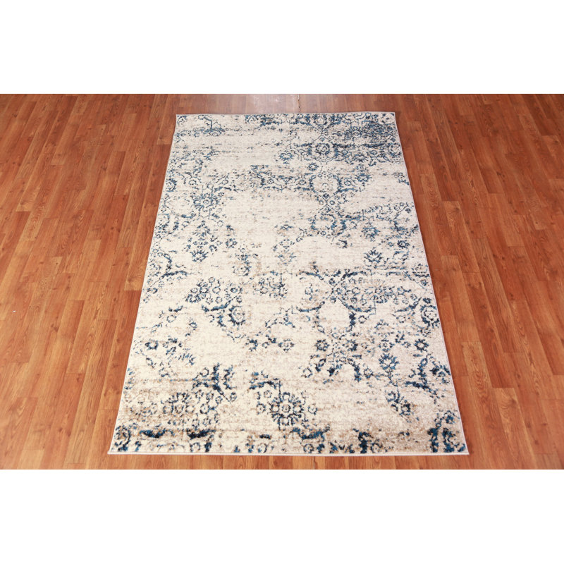 Transitional Oriental Rug 4x6