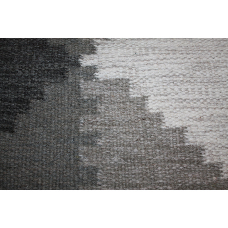 Gamez Hand Woven Wool Grey Indoor Rug, Rectangle 200 x 300cm