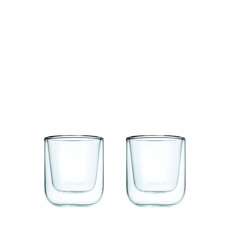 NERO Insulated Glasses 3oz - hot or coldCoffe Mug Set