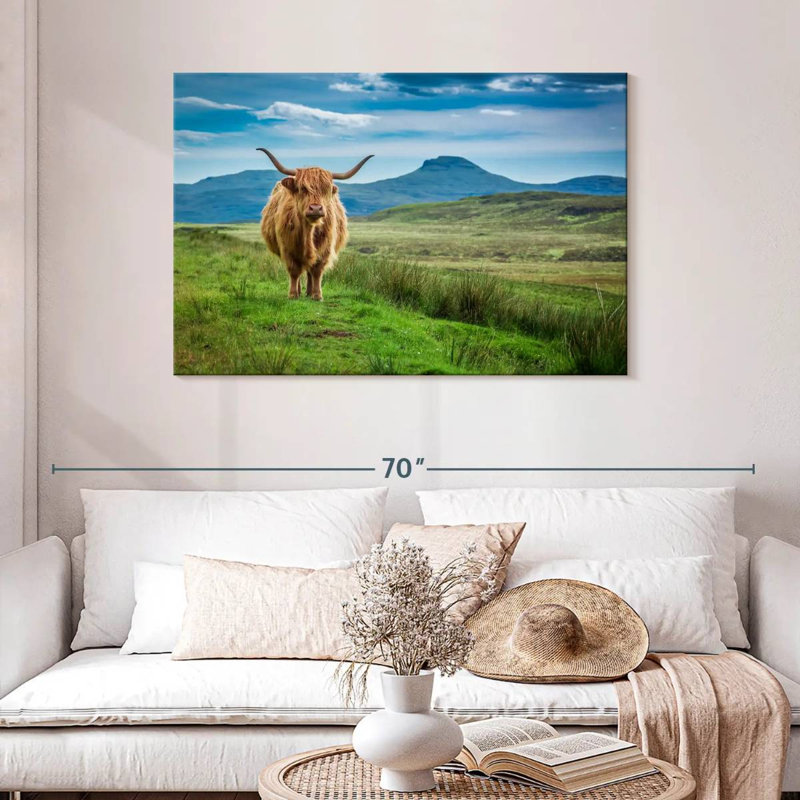 Brampt Skye Highland Cow, H 30 po x l 45 po