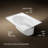 60" x 42" Drop In Soaking Bathtub-11889321-89286545
