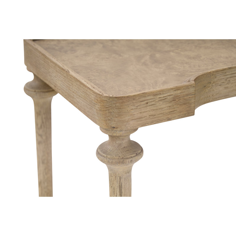 Trouvé Solid Wood End Table, Oak