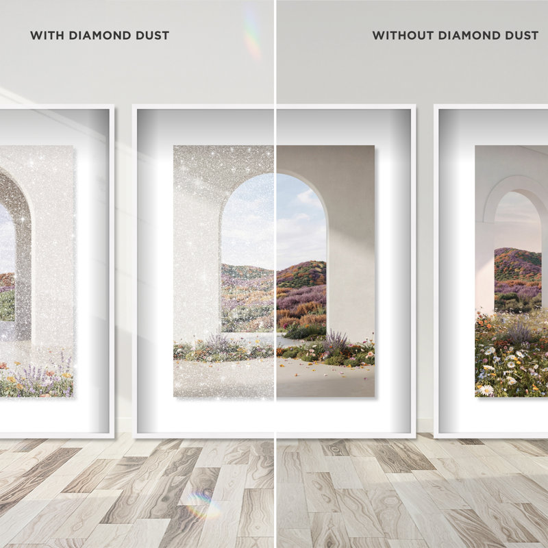 Paradise Arches Set Set by Oliver Gal, 17.5"H x 21.5"W, White Shadowbox