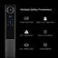 Serrure de porte intelligente 7-en-1 avec poignées Modan, déverrouillage du visage et des empreintes digitales, pêne dormant électronique, Bluetooth, Wi-Fi et contrôle des applications
