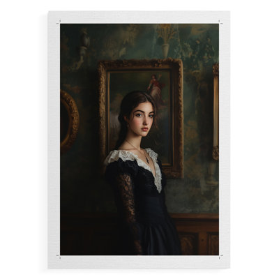 WOMEN Series CCXXVI  -Premium Canvas Print Only - NOT FRAMED -Ready to Hang