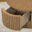 Table basse ronde avec tiroir-385672418