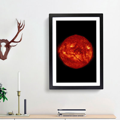 Giant Filament on the Sun - Picture Frame Graphic Art Print
