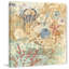 Floral Frenzy Coastal Ii by Alan Hopfensperger - Wrapped Canvas Print-334525276