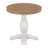 Sarcoline Solid Wood Round Pedestal End Table-125999055