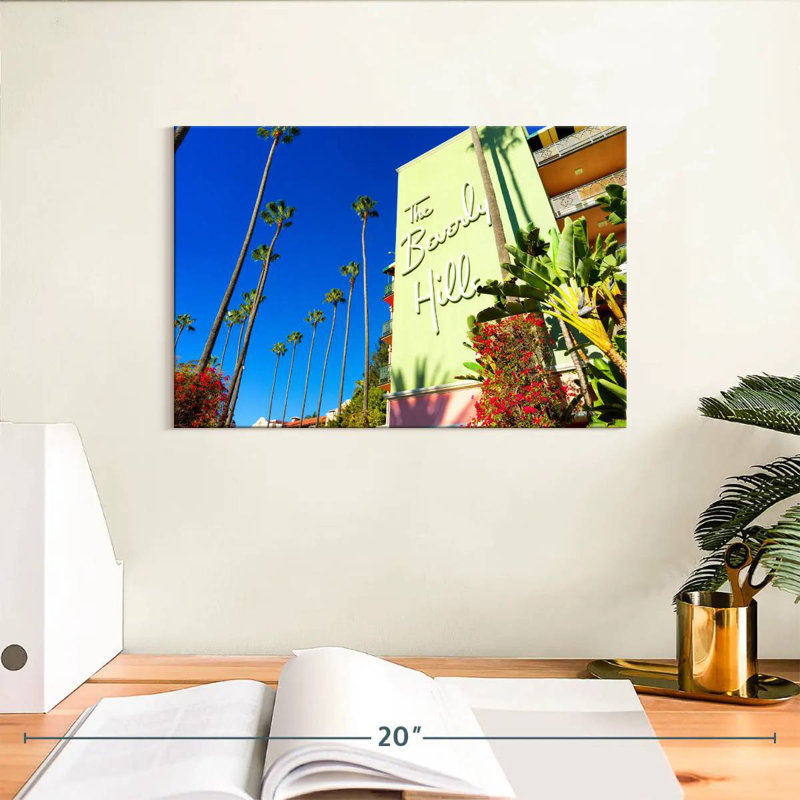 The Beverly Hills Hotel II, H 8 po x l 12 po