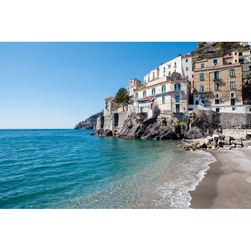 Maiori Village by Angelafoto - Wrapped Canvas Print, 61cm H x 91cm W