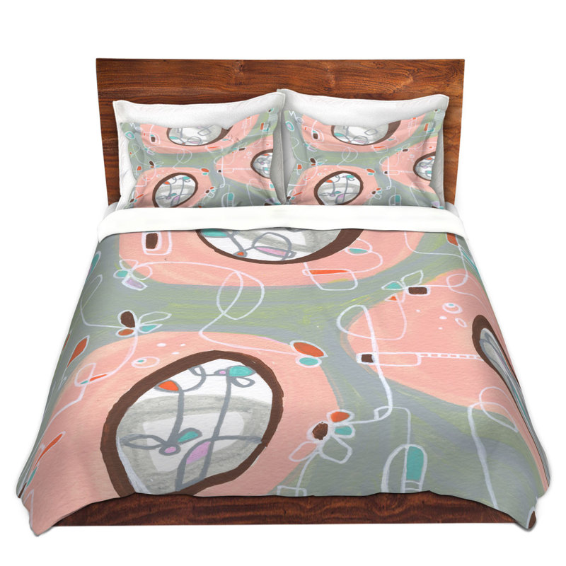 Ensemble de housse de couette en microfibre DiaNoche par Valerie Lorimer - Twist and Shout