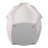 Modern Porcelain Vase With Sculpted Geometric Design - Decorative Contemporary Accent Piece-879290304