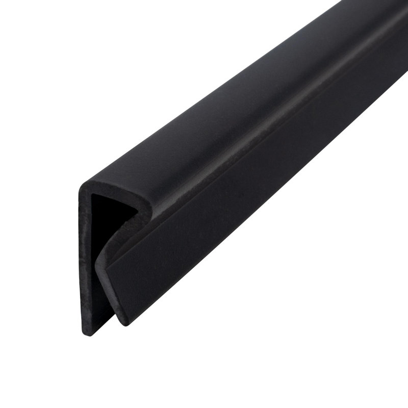 Moulure à capuchon Styrolux 1/16 po - 1/4 po | Pro Pack, Noir, noir, noir, noir