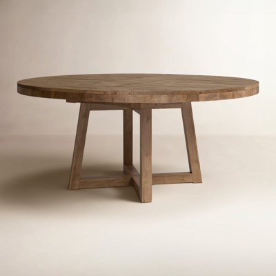 Pelia 60" Extendable Pine Dining Table