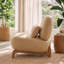 Chaise d'appoint moderne sans accoudoirs avec coussin-1454929539