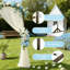 6,89 pi arche de mariage en bois - support de grande arche en forme de ballon, cadre en arche en bois pour mariage, propositions, Saint-Valentin, décoration de jardin