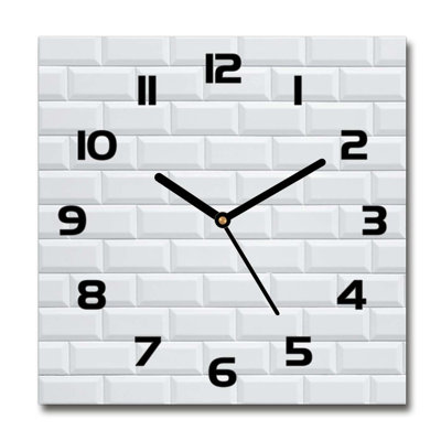 Hepfer Glass Wall Clock