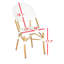 Chaise de terrasse empilable Nergizli-22810470