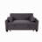 Extra-Large 2-In-1 Fabric Sofa Bed, Double Sofa With Storage Bag, Reinforced Iron Frame, Adjustable Backrest And Cushions, Suitable For Bedrooms, Living Rooms And Outdoor Areas.-262560076