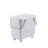 Plastic Rolling Laundry Hamper with Handles-856099417