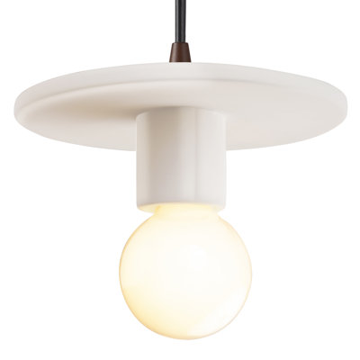 Leni Single Light Ceramic Dimmable Pendant