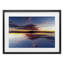 «Calm Sunset Reflection», reproduction de verre encadrée par Robin Vandenabeele-814740297-814740296