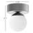 67EFAAE545A5489293D7959ABBD99803 Catalina 5" LED Flush Mount, 3000k, Black-1033270204
