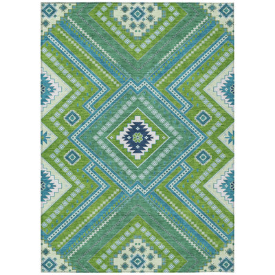 Solene Lime Washable Indoor-Outdoor Rug - 