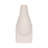 Decorative Object Stoneware Porcelain Sculptural Accent with Modern Abstract Form and Geometric Silhouette for Artistic Display in Contemporary Interior Settings and Gallery-Inspired Space Decor