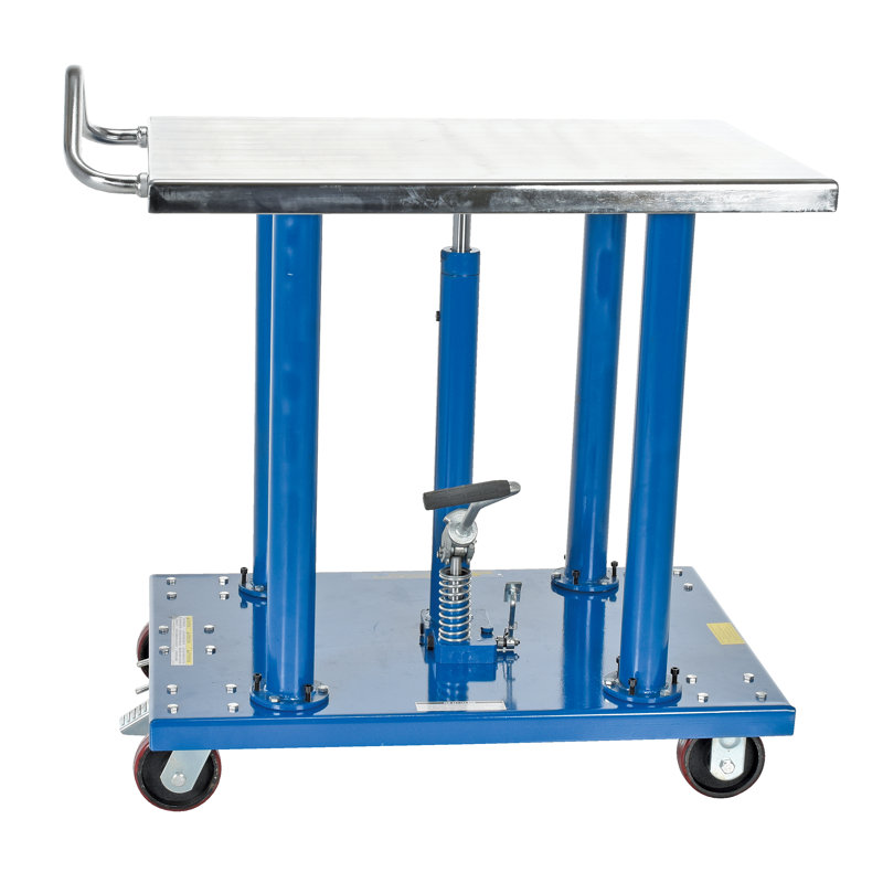 Table de poteau hydraulique