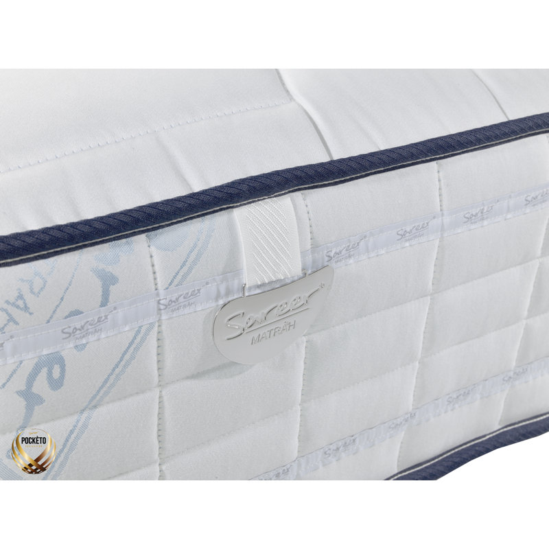 Pocketo Sareer Open Coil Mattress, Double (4'6)