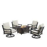 Demosthenes Outdoor 6 - Piece Conversation Set