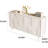 Cream White Large Capacity Shoe Cabinet 24 Pair Shoe Storage Cabinet