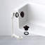 Ensemble de drain de baignoire en PVC 1-1 / 2 "x 12" avec trop-plein à deux trous avec trop-plein-37145634-134282289