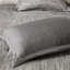 Édredon très grand en seersucker gris, 7 pièces, pièce décorative en seersucker, tendance et pratique-117409799-117409800