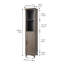 Armoire de rangement multifonctionnelle moderne Kuwan