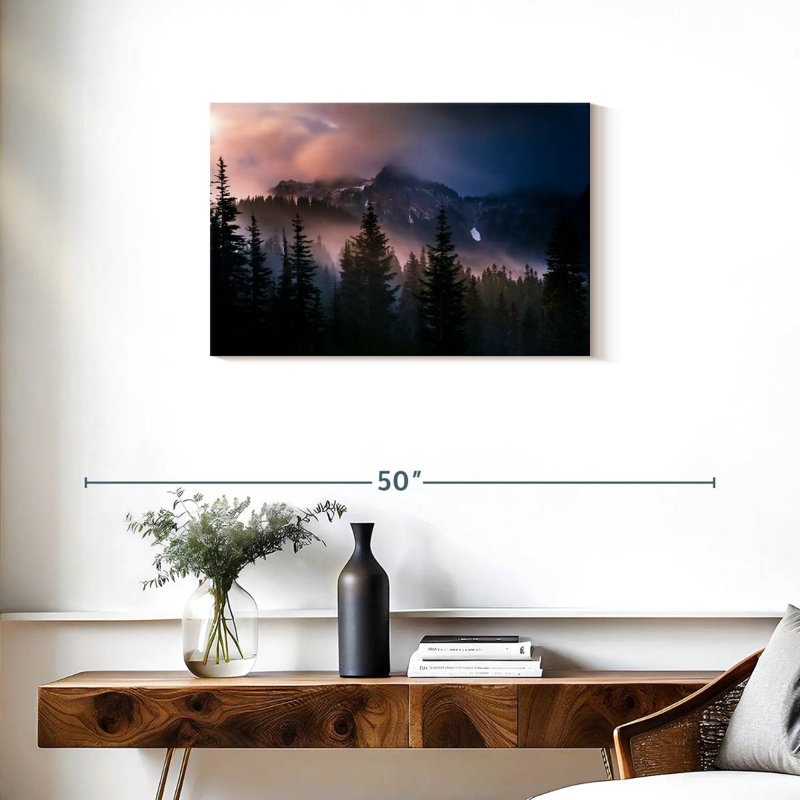 Alvord Mt. Rainier Storm Mist, H 20 po x l 30 po