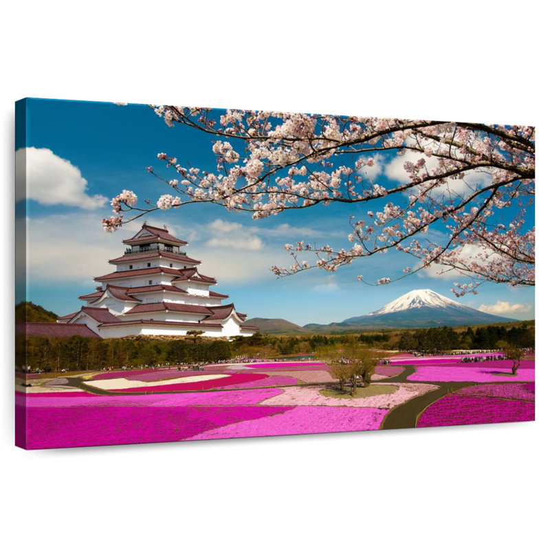 Nicci, saison du printemps au Japon, H 20 po x l 30 po