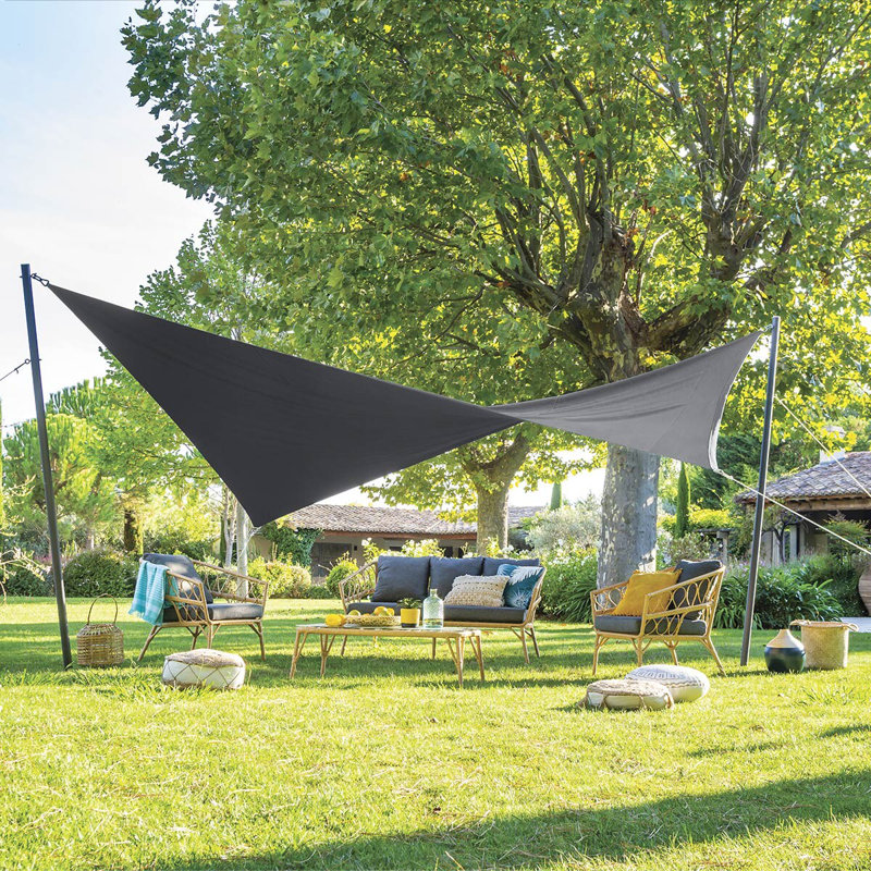 Ahouh 2m x 3m Rectangle Shade Sail, Ardoise