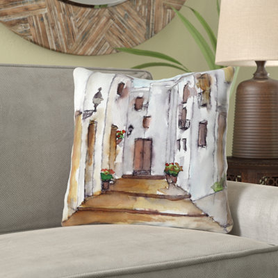 Bevin Alley Throw Pillow