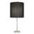 Polished Nickel/Raven Black selected