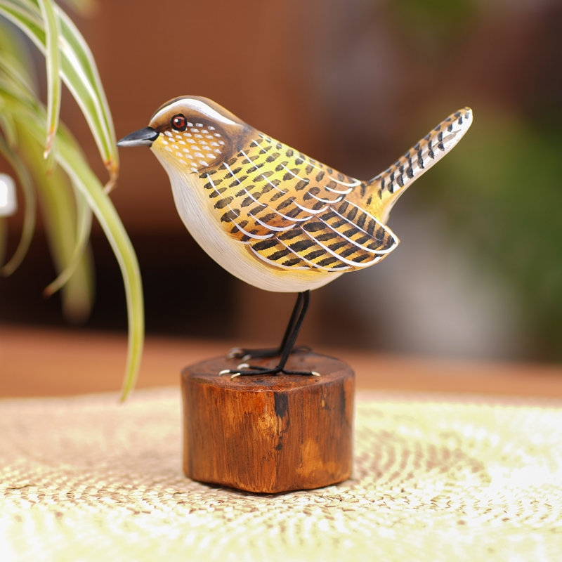 Ancalin Singing Canary Figurine