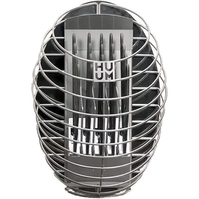Chauffe-sauna Huum Drop 7,5 kW avec contrôle local UKU (pierres de sauna incluses)