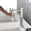 Single Handle Stainless Steel Bathroom Sink Faucet-115744956