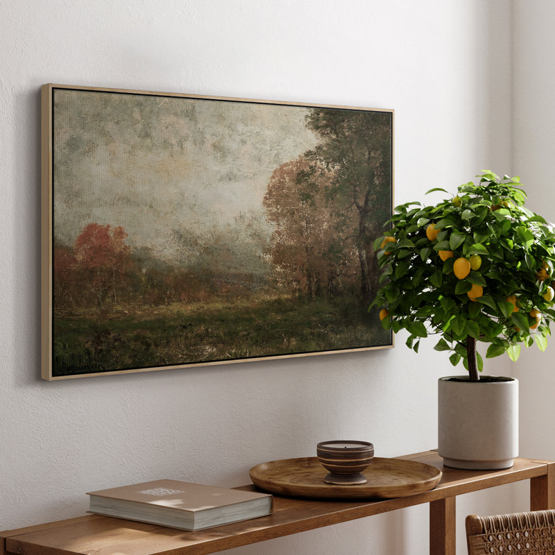 «Vintage Landscape - CCCXXX III» sur toile, H 25 po x l 37 po