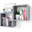 Latitude Run® Wall-mounted Square Cube Floating Shelves Set 2 For Display Shelves