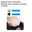 Toilette de camping pliable 30L portable noire